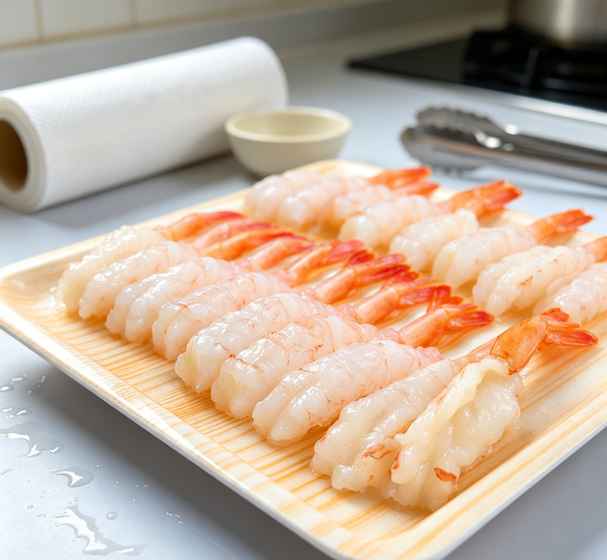 Delicate and Fresh Shrimp Sushi Nigiri - Perfect for Gourmet Dining - photo 3