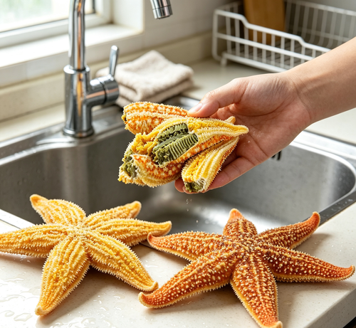 Golden Sea Stars: A Luxurious Seafood Delight - photo 2